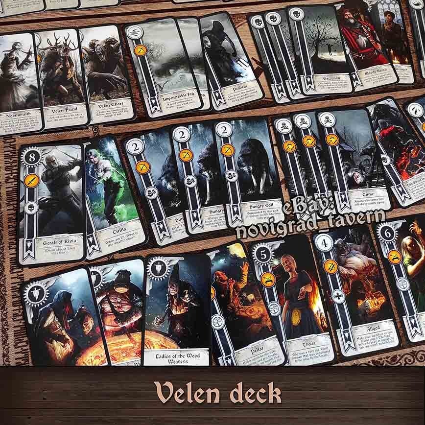 Gwent cards 2.0 - Witcher - New custom deck - \