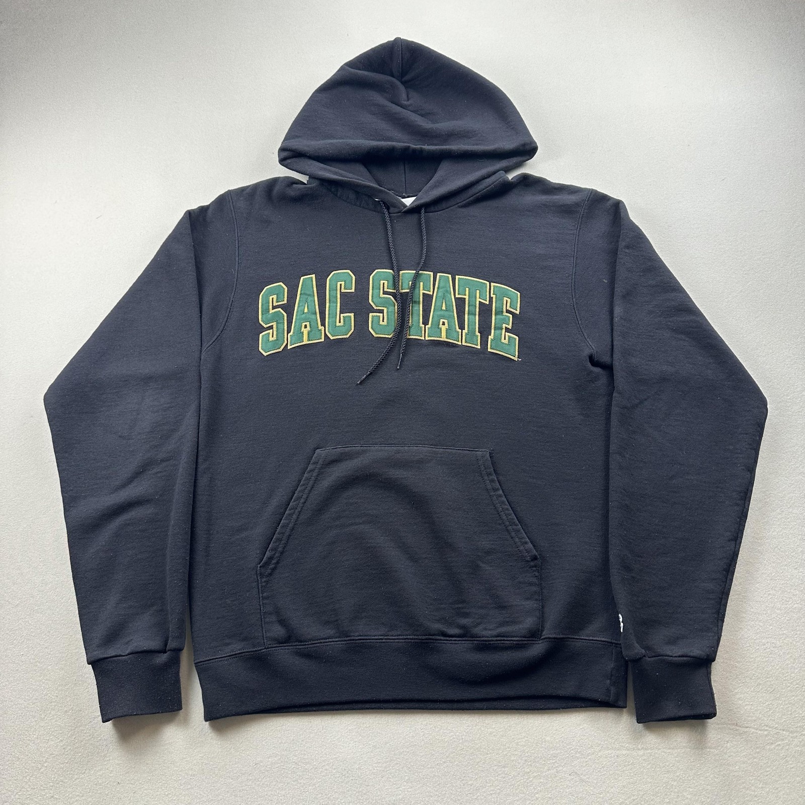 Sacramento State Hornets Hoodie Sweatshirt Mens Small Black Champion University