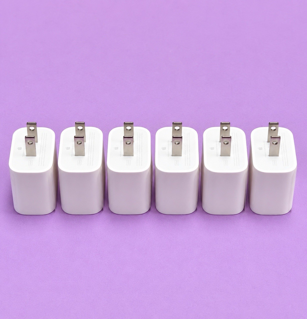 6PCS Original Apple Official 20W USB-C Wall Charger Power Adapters Brick - A2305