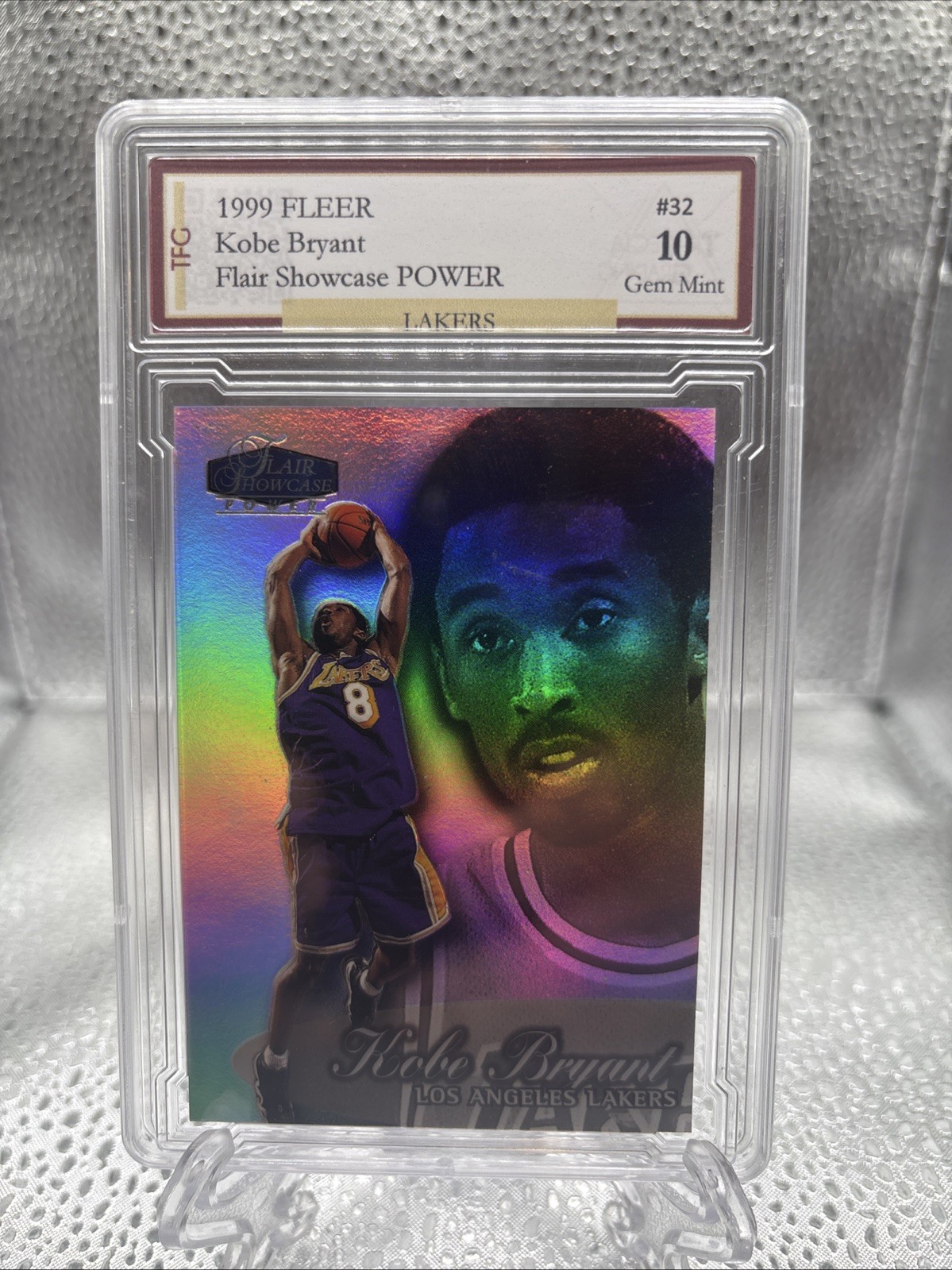 1999 Fleer Kobe Bryant Flair Showcase Power #32 GEM 10 1999 Fleer Kobe Bryant Flair Showcase Power #32 GEM 10