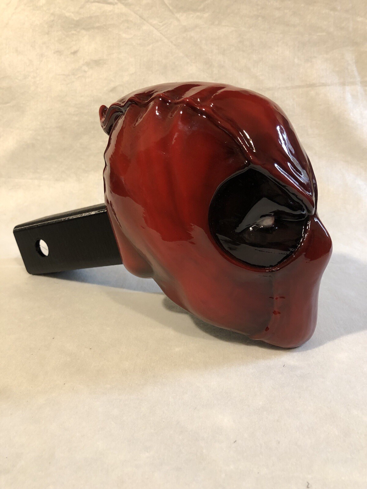 Deadpool 3D Custom Universal Tow hitch cover . Custom Painted- Deadpool 3D Custom Universal Tow hitch cover . Custom Painted-
