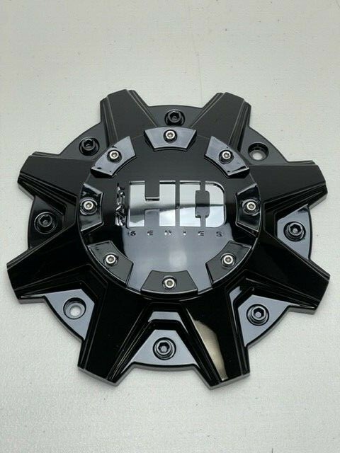 Fast HD Gloss Black Wheel Center Cap CW0396 CW0396-HD