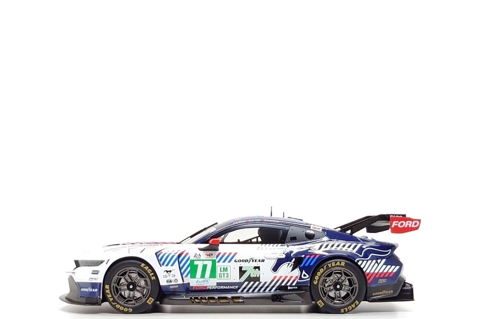 ixo 1:18 Ford Mustang GT3 #77 Proton Competition - 24h Le Mans 2025