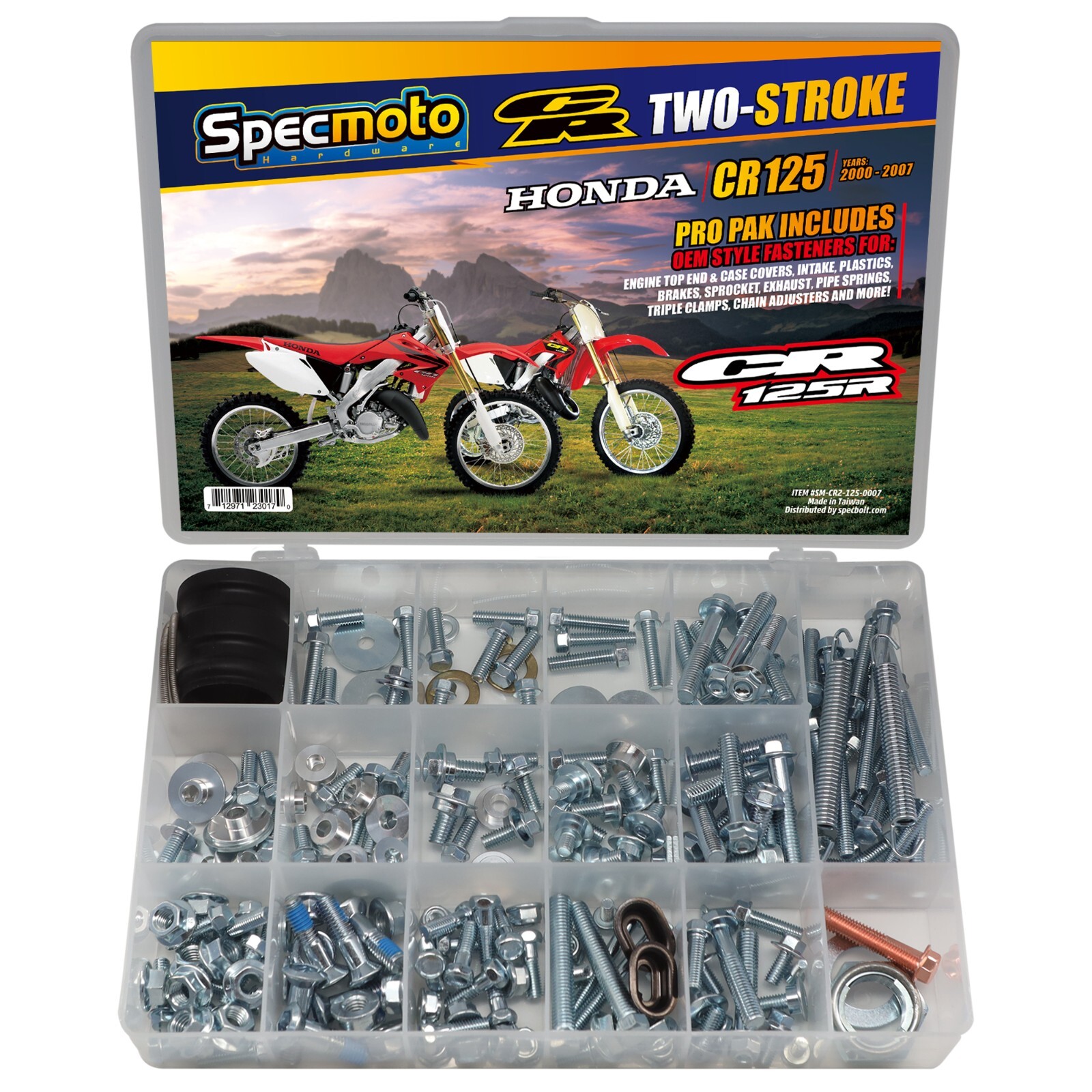 CR 125 2 Stroke Restoration Bolt Kit for Aluminum Frame Honda CR125 00-07 CR125R CR 125 2 Stroke Restoration Bolt Kit for Aluminum Frame Honda CR125 00-07 CR125R