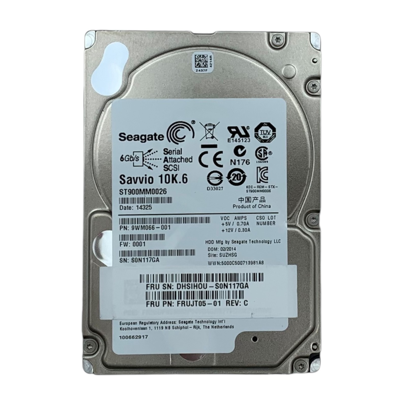ST900MM0026 Seagate 900GB 10K RPM 6Gb/s 2.5\ ST900MM0026 Seagate 900GB 10K RPM 6Gb/s 2.5\