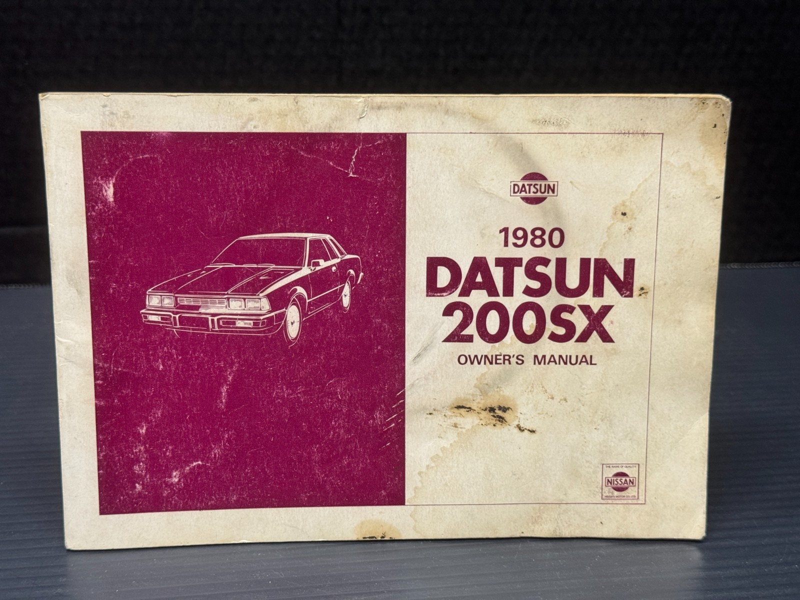 1980 Datsun 200SX Car Owner\'s Manual Original OEM Vintage