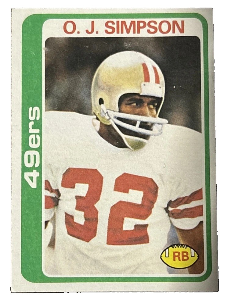1978 Topps - O.J. Simpson #400 1978 Topps - O.J. Simpson #400