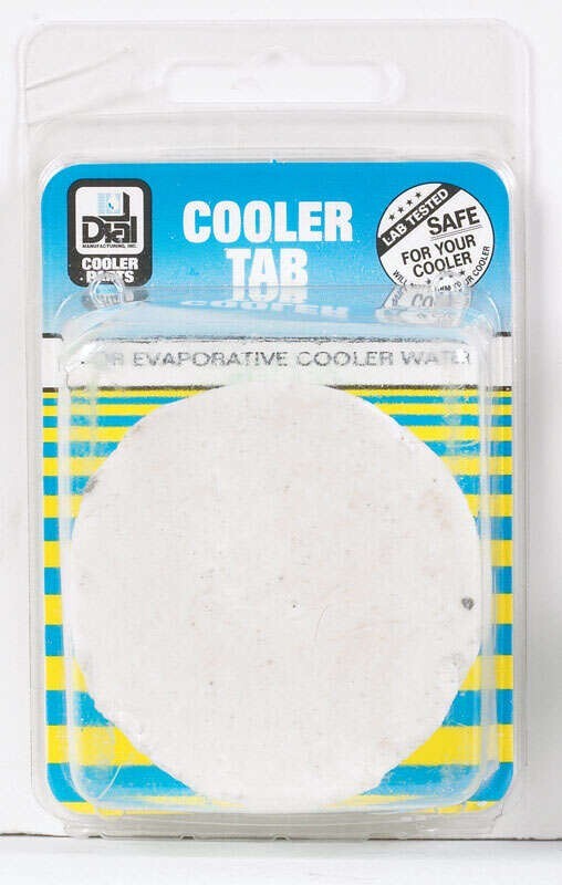 DIAL 5279 Cooler Tab Evaporative Swamp Cooler Water Freshener Tablet Pack of 10