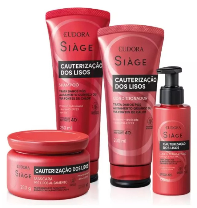 Eudora Siàge Hair Cauterization Repair Kit 4pc Strengthening Treatment