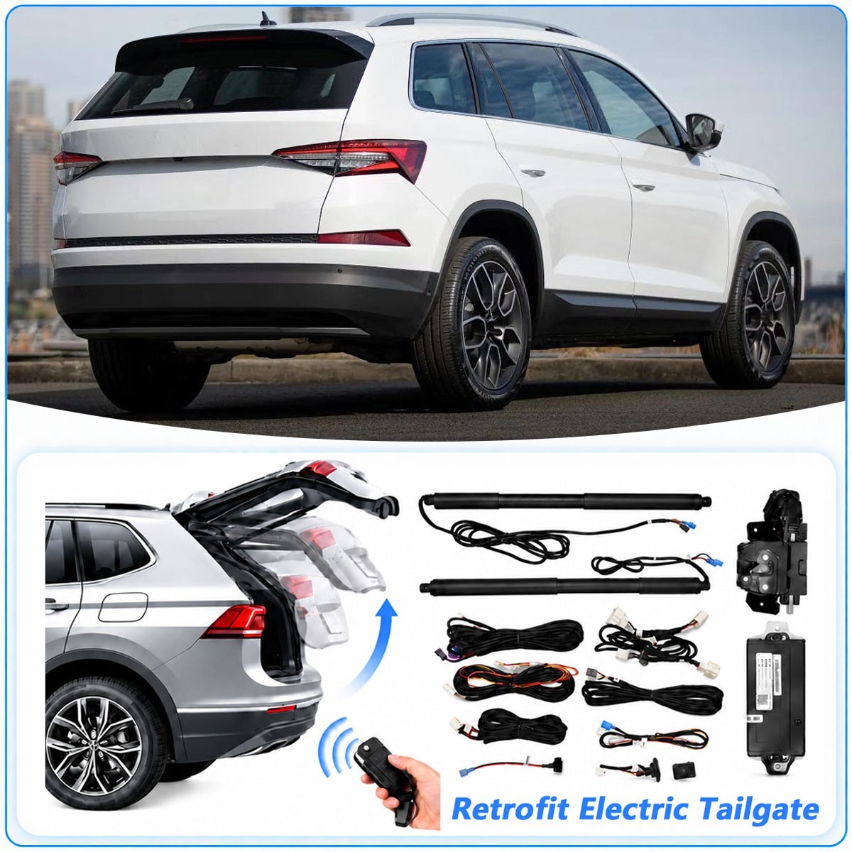 Power Liftgate Retrofit Fits For Skoda Kodiaq 2016-2023 Electric Tailgate