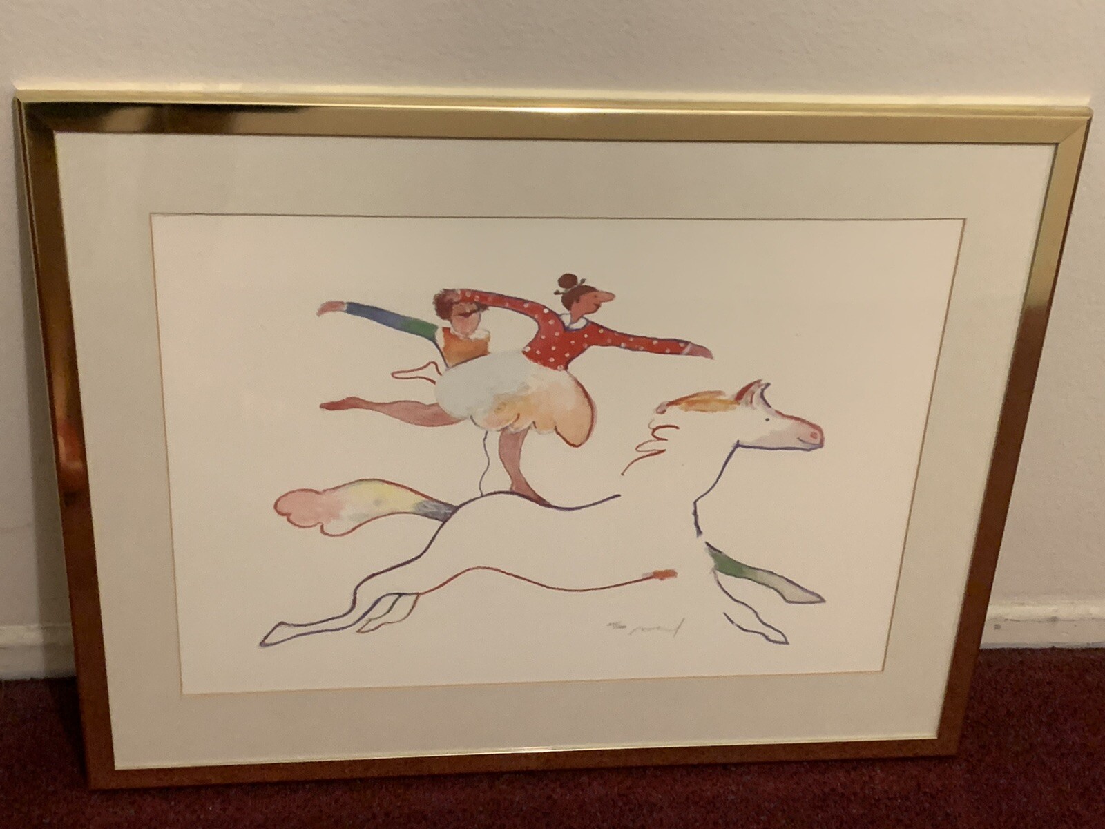 VTG ROBERT WEIL Limited Edition Lithograph 607/1000 Numbered And Signed 27x21 VTG ROBERT WEIL Limited Edition Lithograph 607/1000 Numbered And Signed 27x21