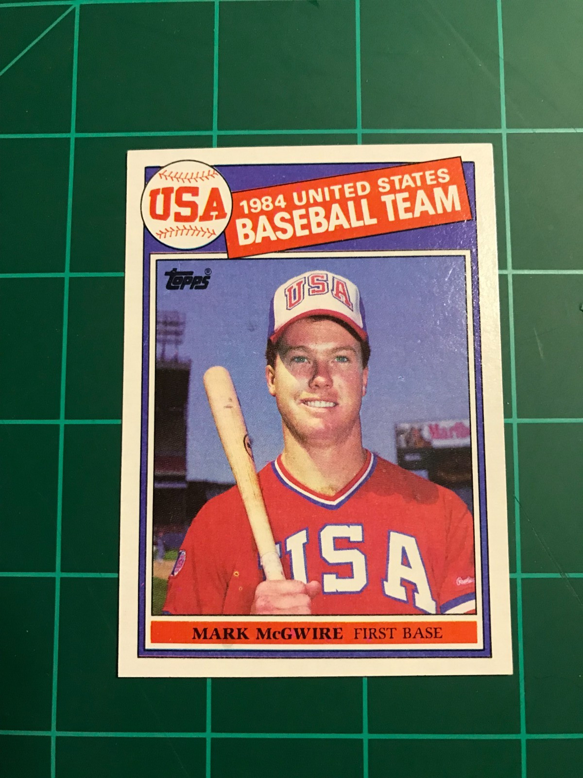 1985 Topps #401 Mark McGwire RC USA NM+