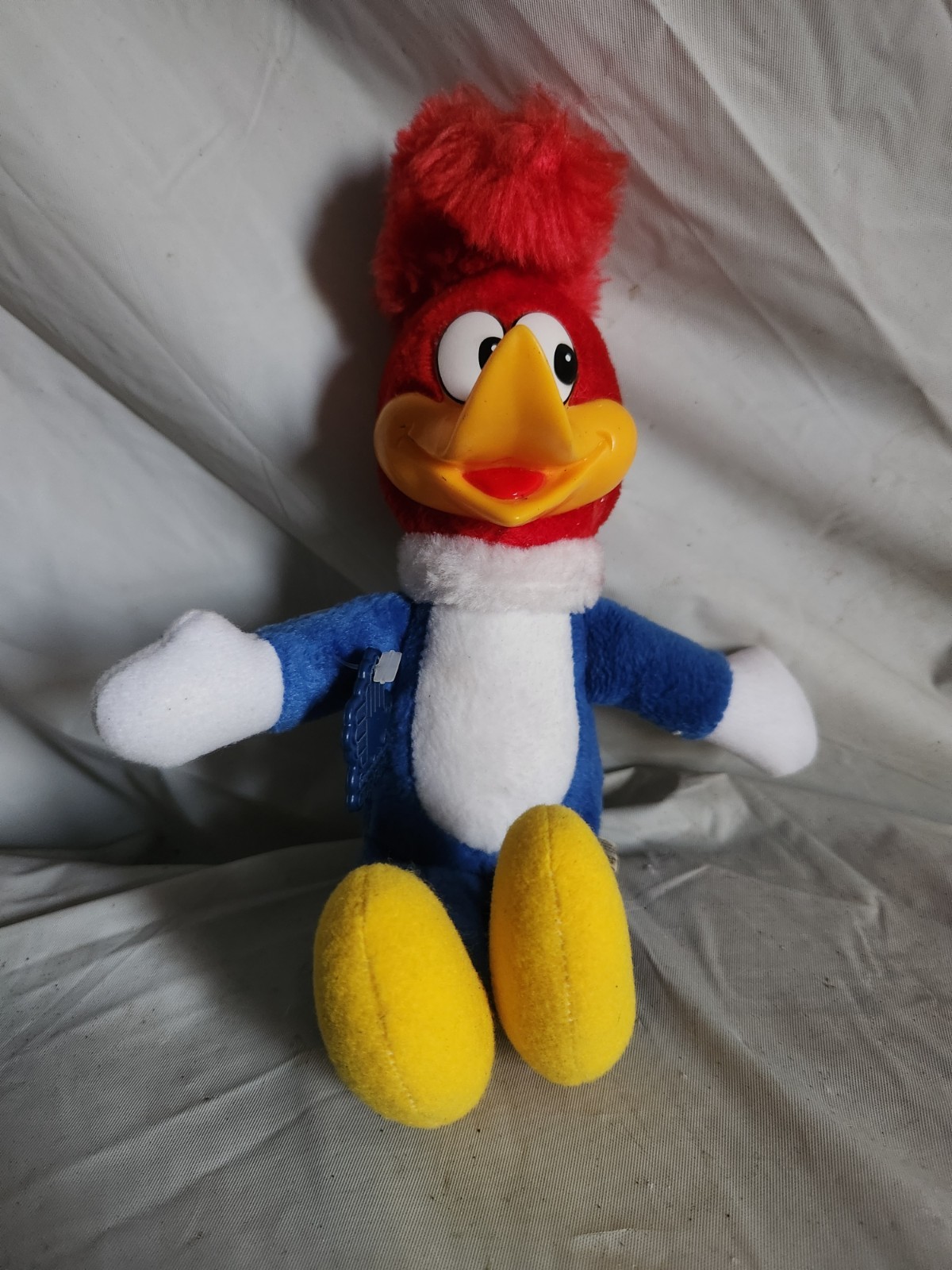 Vintage Applause Woody Woodpecker Plush Plastic Face Hand Tag Walter Lantz Toy Vintage Applause Woody Woodpecker Plush Plastic Face Hand Tag Walter Lantz Toy