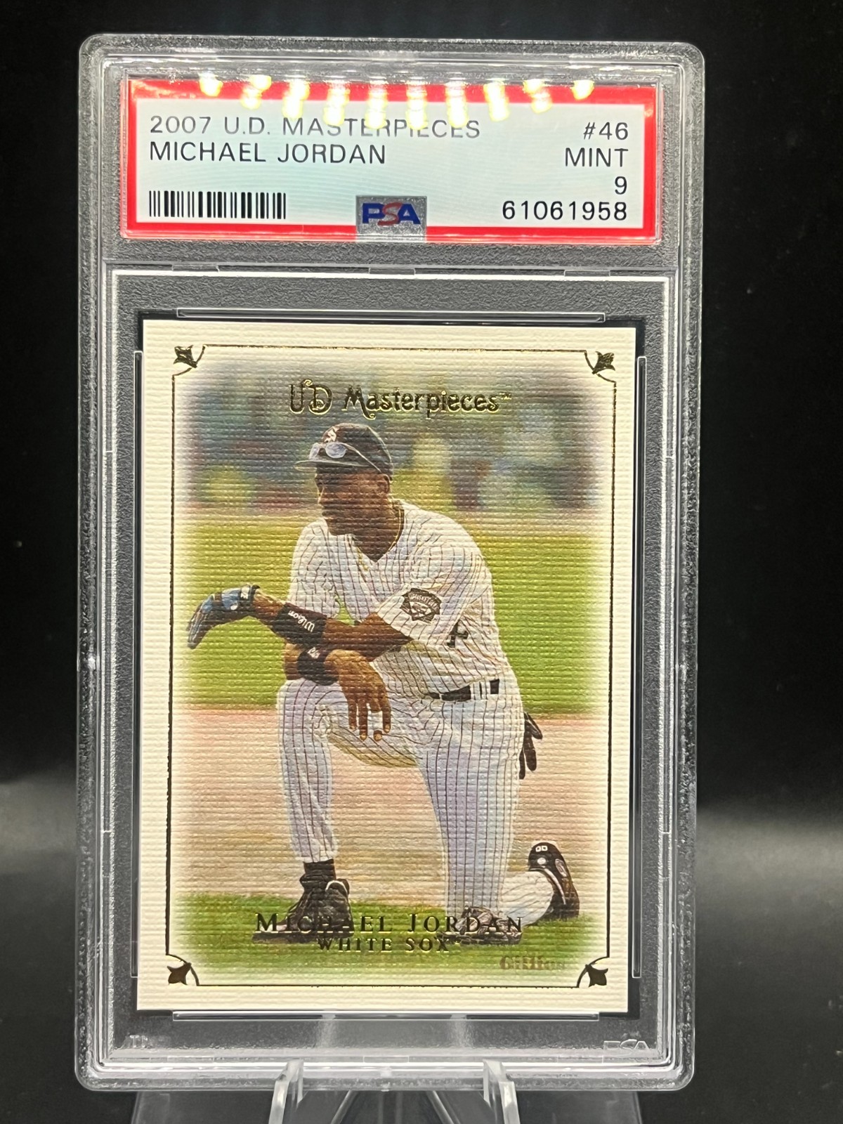 2007 UD Masterpieces - Michael Jordan #46 2007 UD Masterpieces - Michael Jordan #46