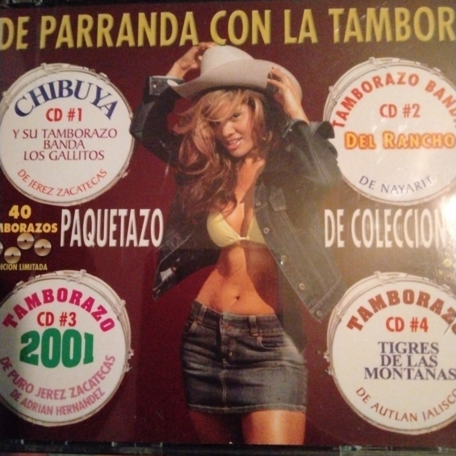 Chibuya y Mas Tamborazos Zacatecas 3 Cd Set