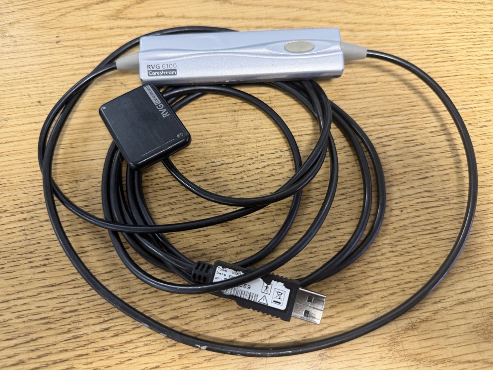 Carestream RVG 6100 Dental Digital image Sensor USB Interface/Cable Ring CIA78