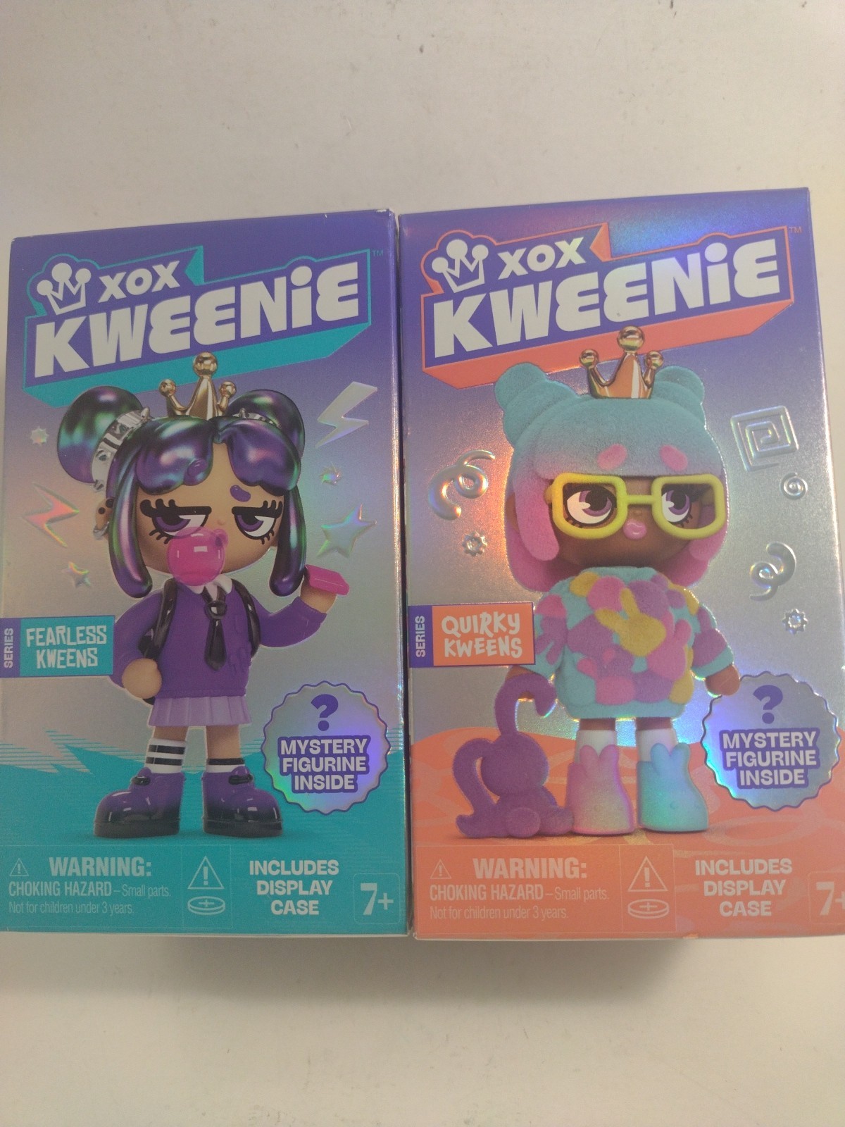 2 New XOX Kweenie Quirky & Fearless Kweens Mystery Figurine SEALED 2 Pk 2 New XOX Kweenie Quirky & Fearless Kweens Mystery Figurine SEALED 2 Pk