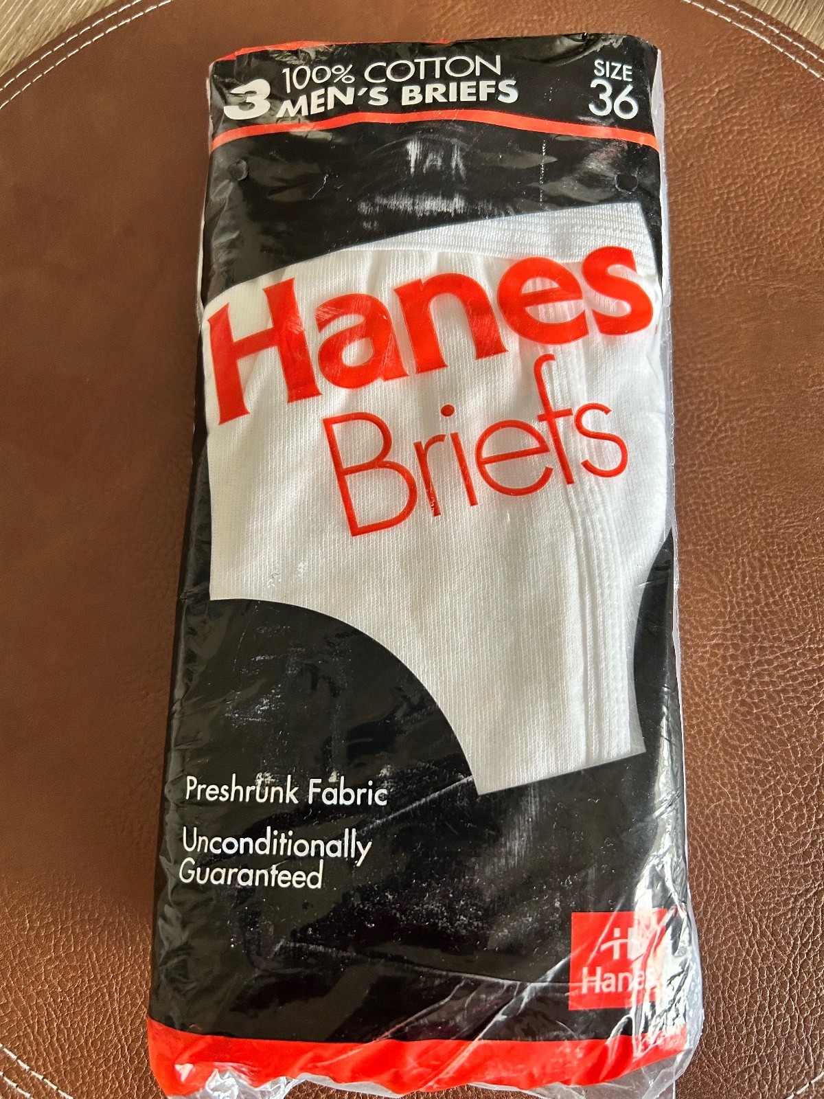 Vintage 1992 Hanes Men’s Briefs Size 36 3 Pack White NOS Sealed Deadstock USA Vintage 1992 Hanes Men’s Briefs Size 36 3 Pack White NOS Sealed Deadstock USA