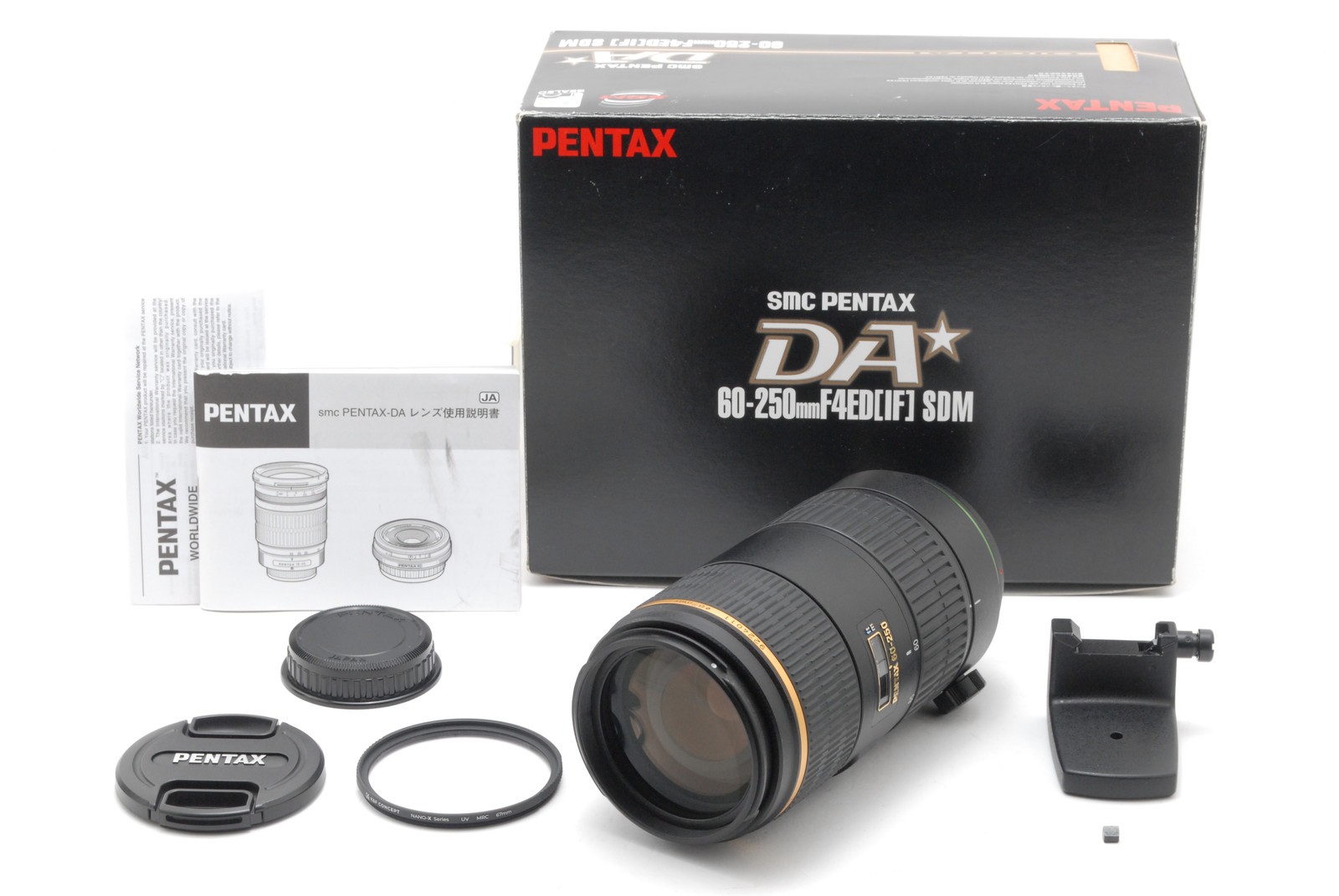 Rare [Almost Unused] SMC Pentax DA* 60-250mm f/4 ED IF SDM AF Lens From JAPAN