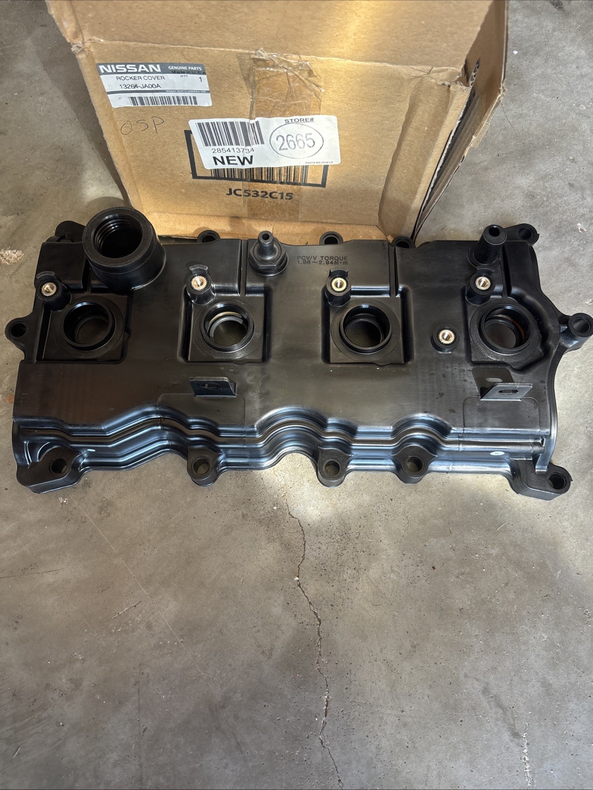Genuine Nissan 13264-3KY0A for Altima Rogue Pathfinder 2.5  Engine Valve Cover^