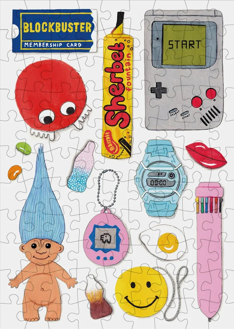 99 Piece Jigsaw Puzzle - In the 90's | happily 99 Piece Jigsaw Puzzle - In the 90's | happily