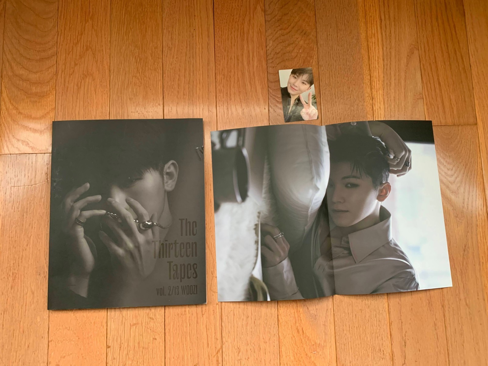 SEVENTEEN Photo book Woozi The Thirteen Tapes TTT vol. 2/13 + Photocard + Poster