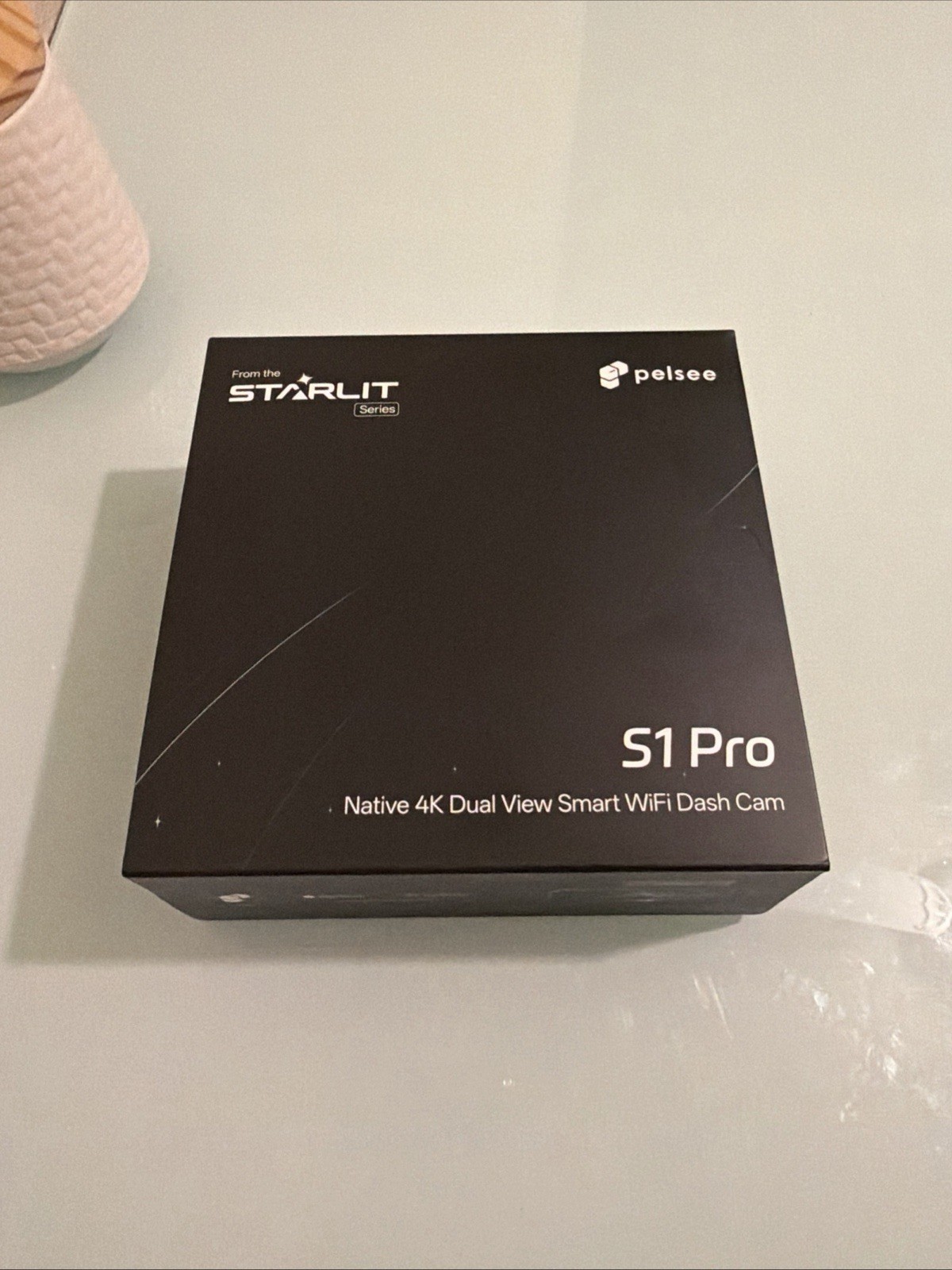 Pelsee S1 Pro 4K Dual Dash Cam Front+Rear WiFi GPS Night Vision (New)
