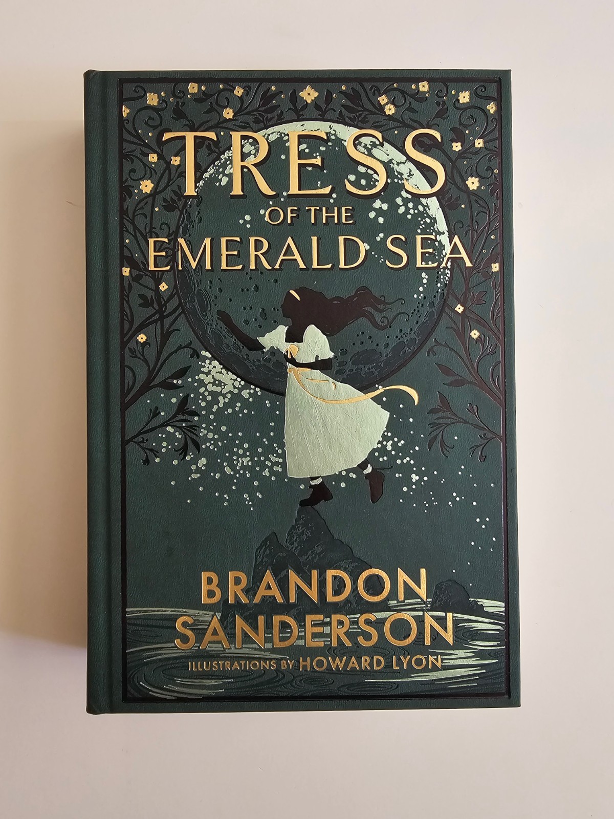 Tress of the Emerald Sea Premium Hardcover 1st Printing by Brandon Sanderson