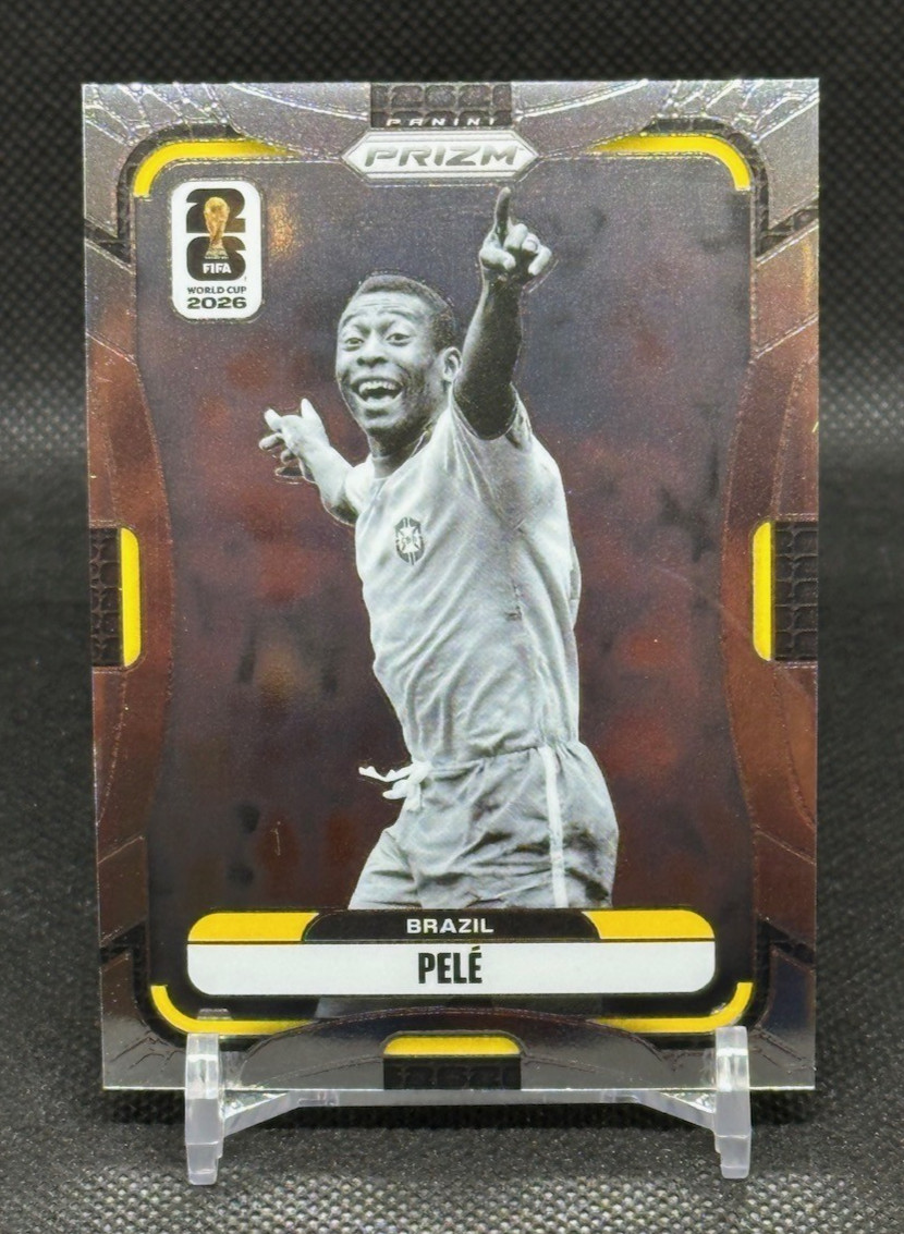 Pele Image Variation Parallel Card SSP 2026 Panini Prizm FIFA World Cup #96 Rare