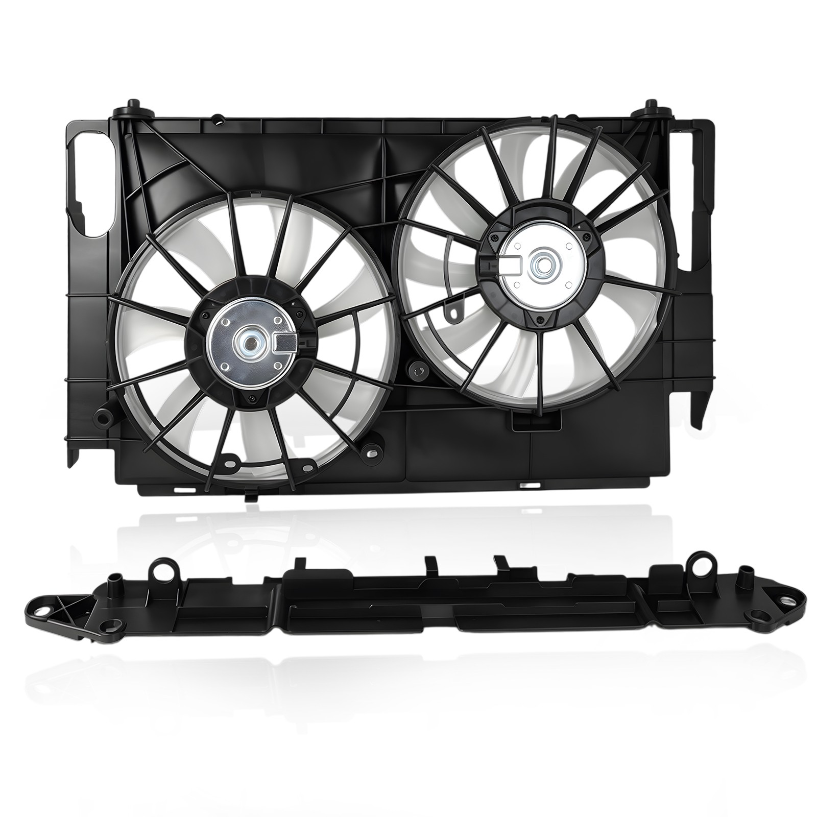 New Dual Radiator Condenser Cooling Fan Assembly for Toyota RAV4 2013-2018