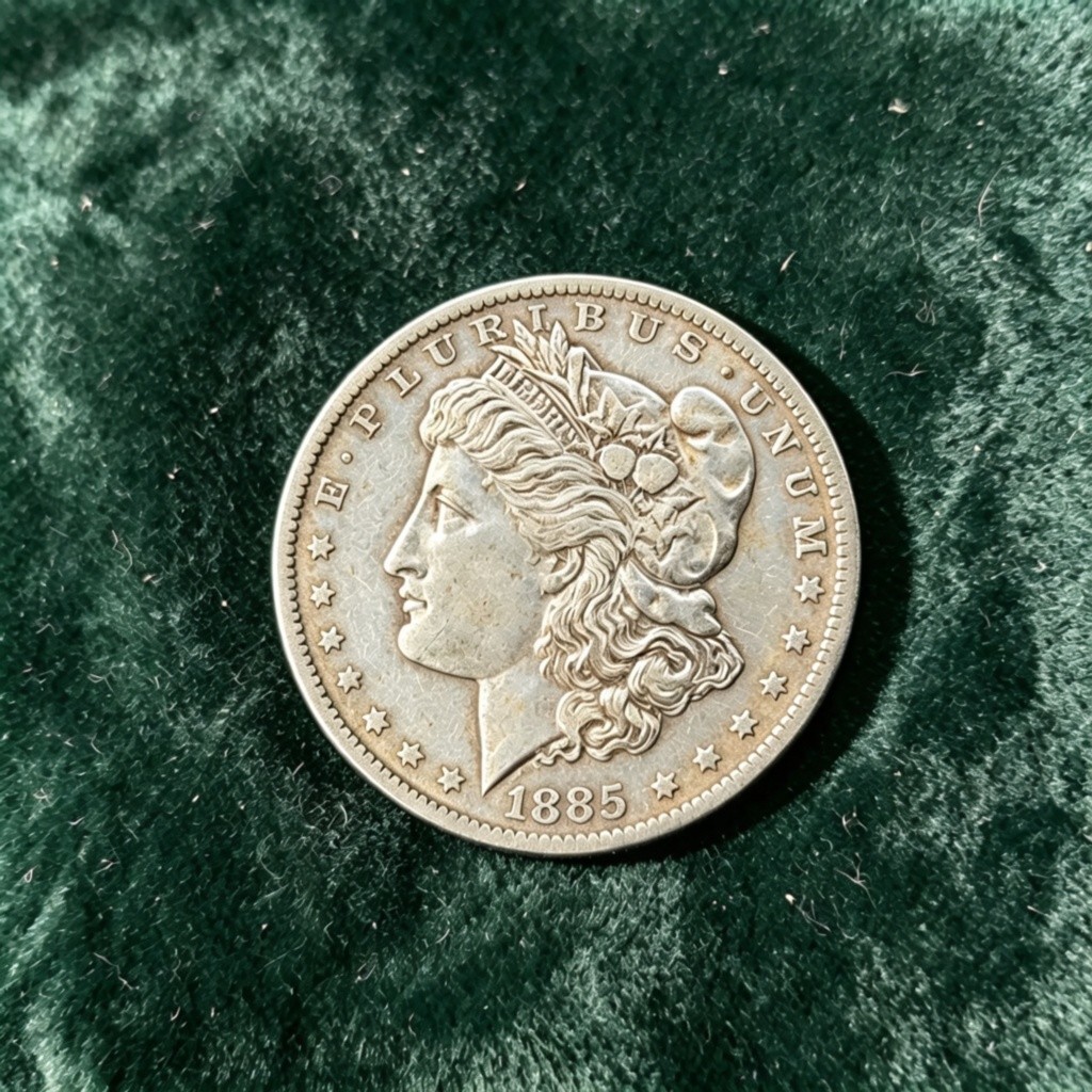90% Silver 1885-S Morgan Dollar Gem BU Brilliant Uncirculated 90% Silver 1885-S Morgan Dollar Gem BU Brilliant Uncirculated