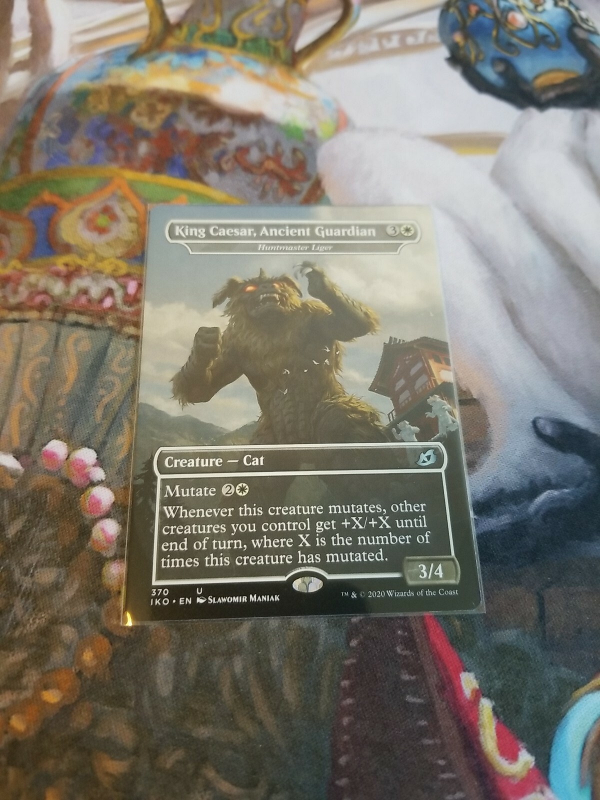 King Caesar, Ancient Guardian Ikoria MTG - Pack Fresh - King Caesar, Ancient Guardian Ikoria MTG - Pack Fresh -