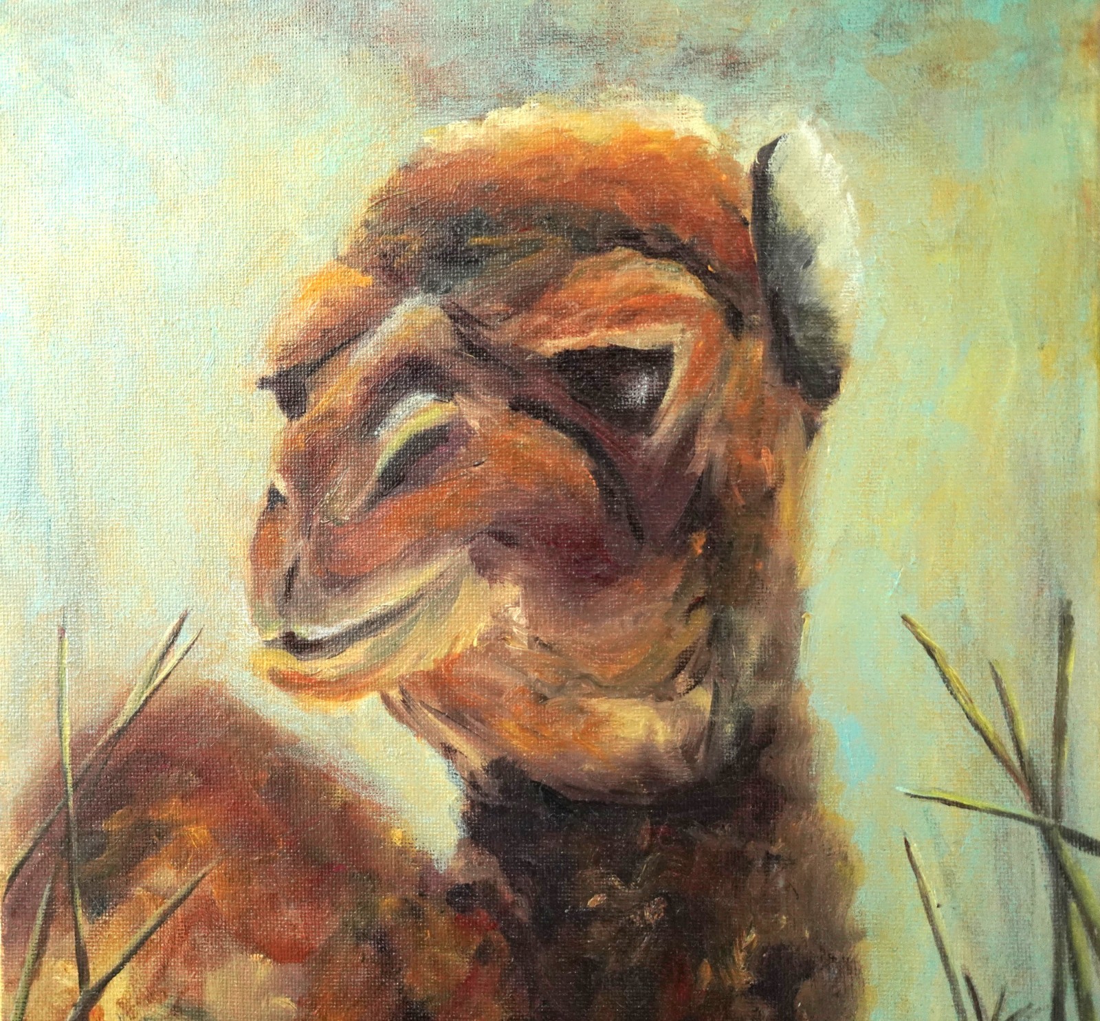 Original Hand Paint Oil Painting on Canvas  \