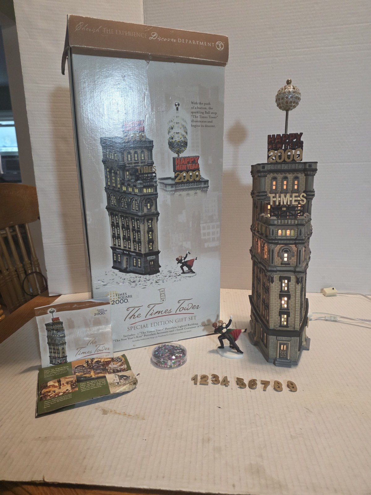 Department 56 Times Tower Special Ed Christmas In The City 2000 #55510 Department 56 Times Tower Special Ed Christmas In The City 2000 #55510