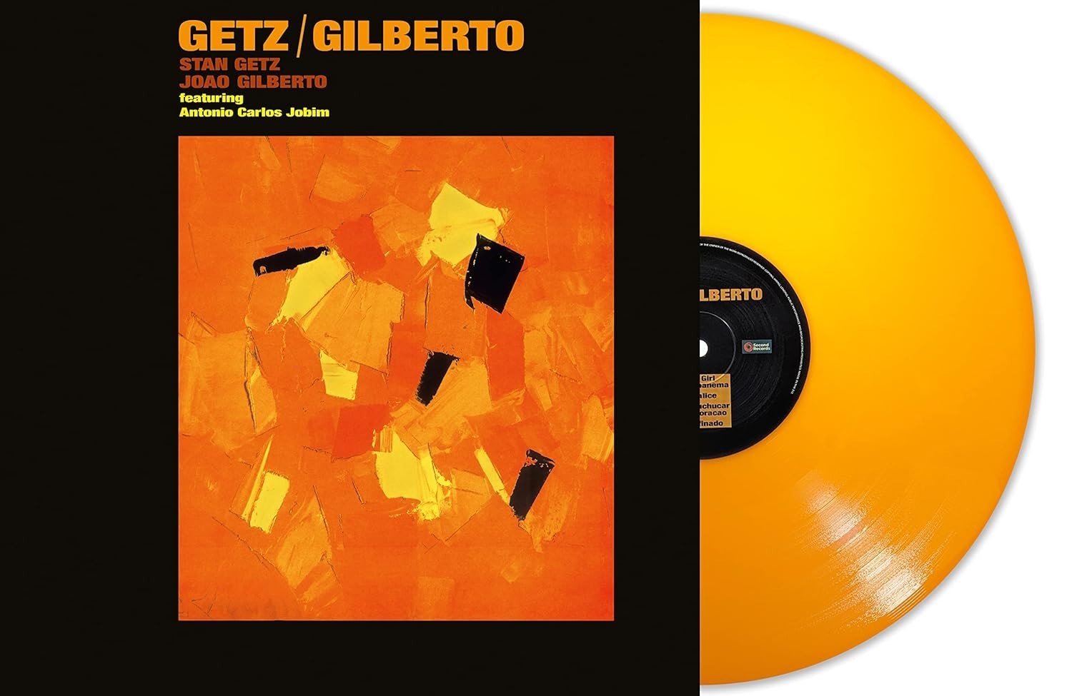 Stan Getz, João Gilberto / Antonio Carlos Jobim: Getz / Gilberto LP Orange Vinyl Stan Getz, João Gilberto / Antonio Carlos Jobim: Getz / Gilberto LP Orange Vinyl