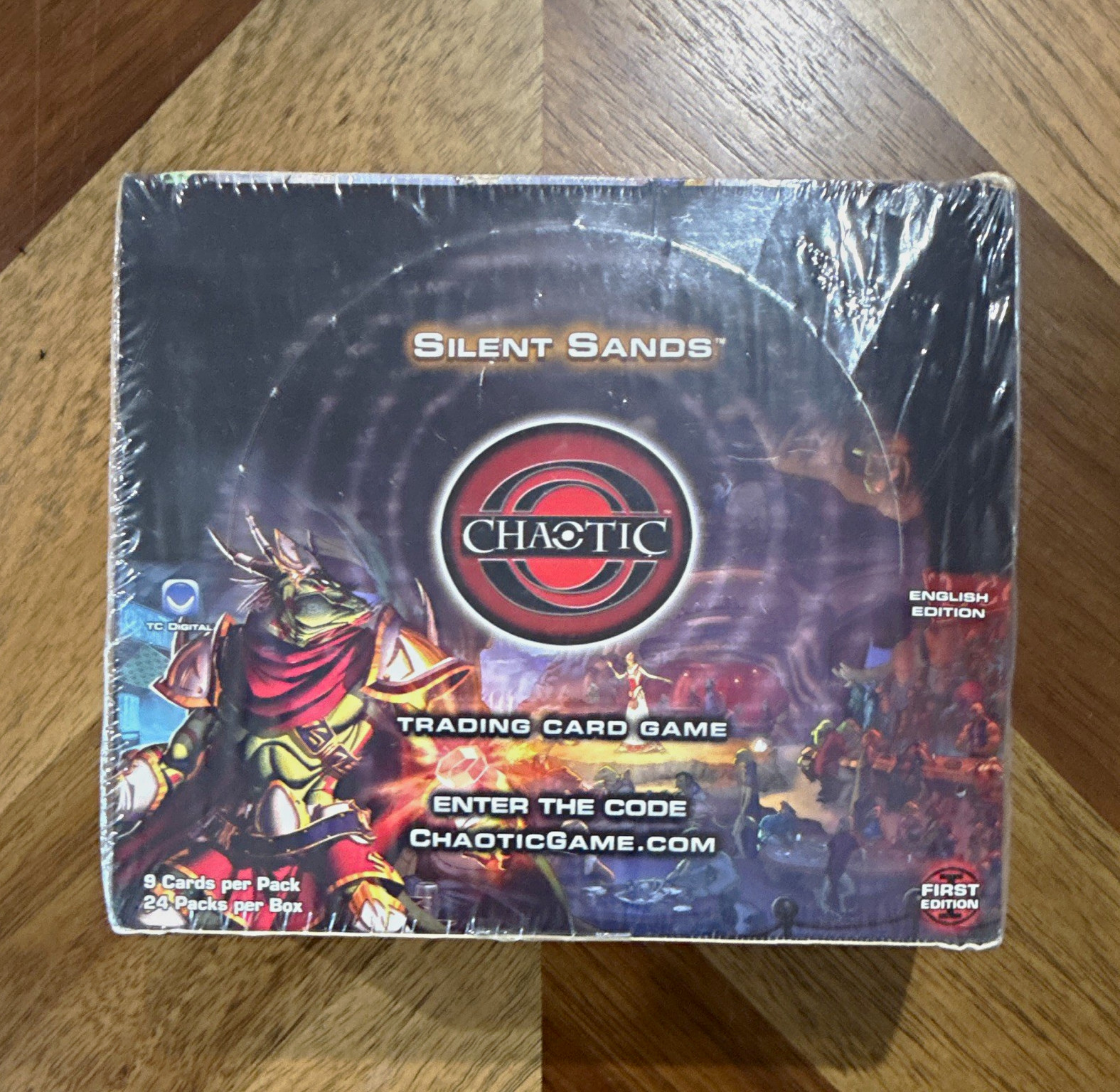 Chaotic TCG Silent Sands Sealed 1st Edition English Booster Box 180 Cards Chaotic TCG Silent Sands Sealed 1st Edition English Booster Box 180 Cards