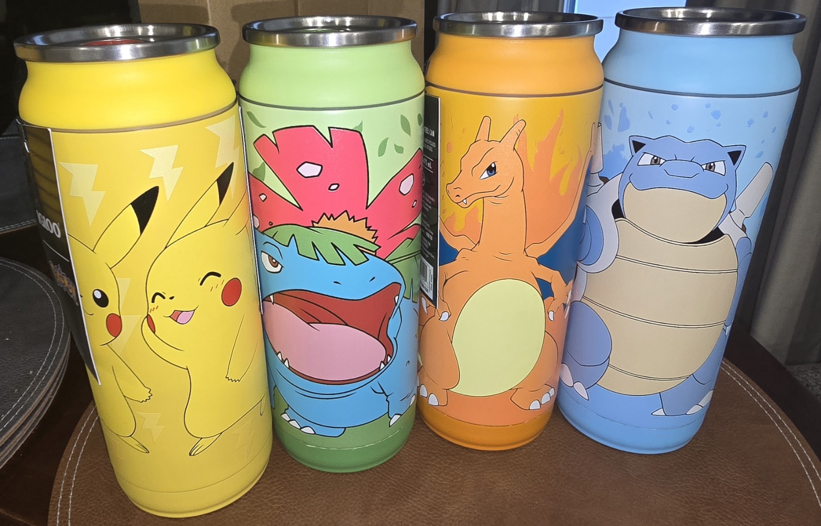 Pokemon Igloo 16 Oz Stainless Steel Cans