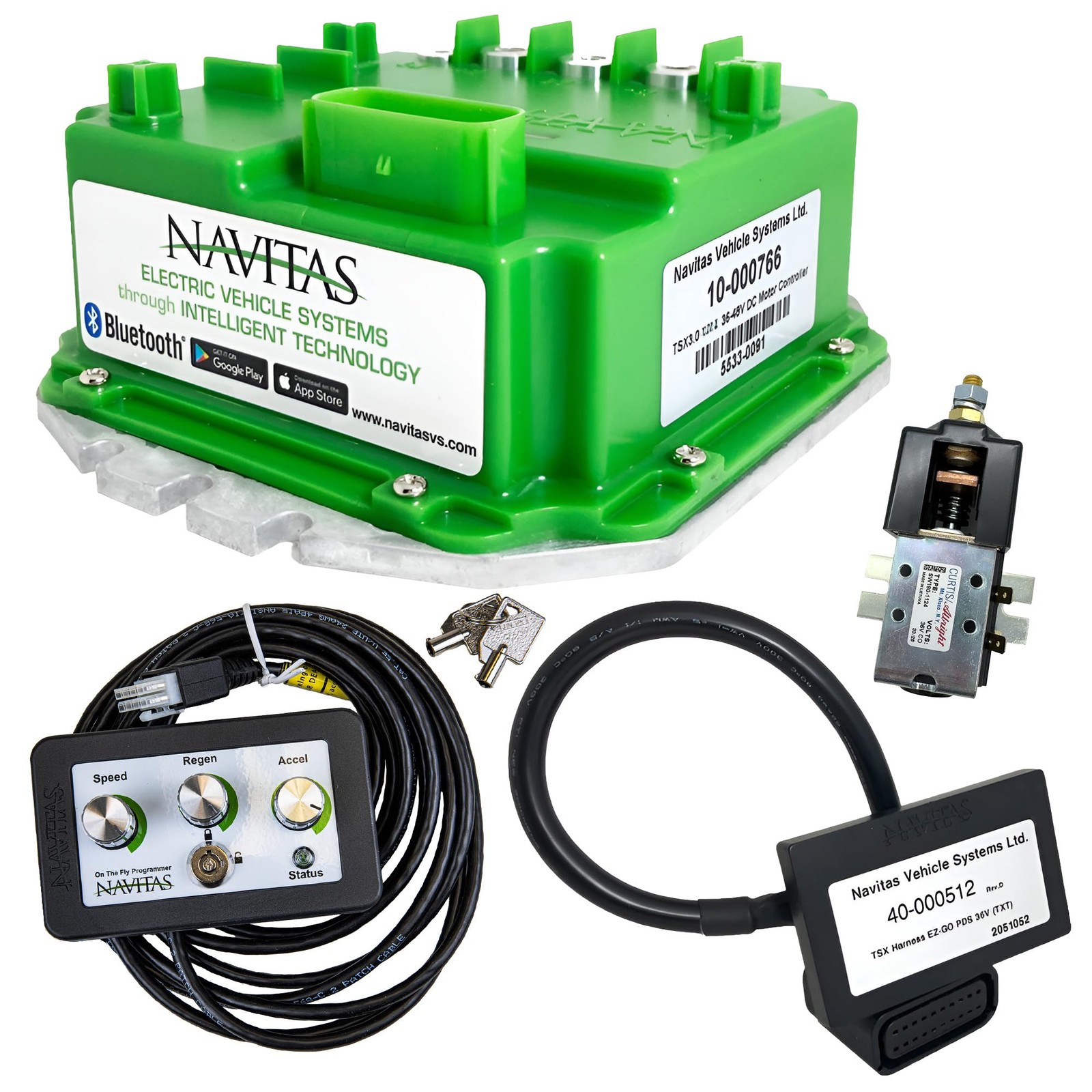 Navitas 440 Amp TSX3.0 DC Controller Compatible with EZGO TXT PDS (2000–2010) 