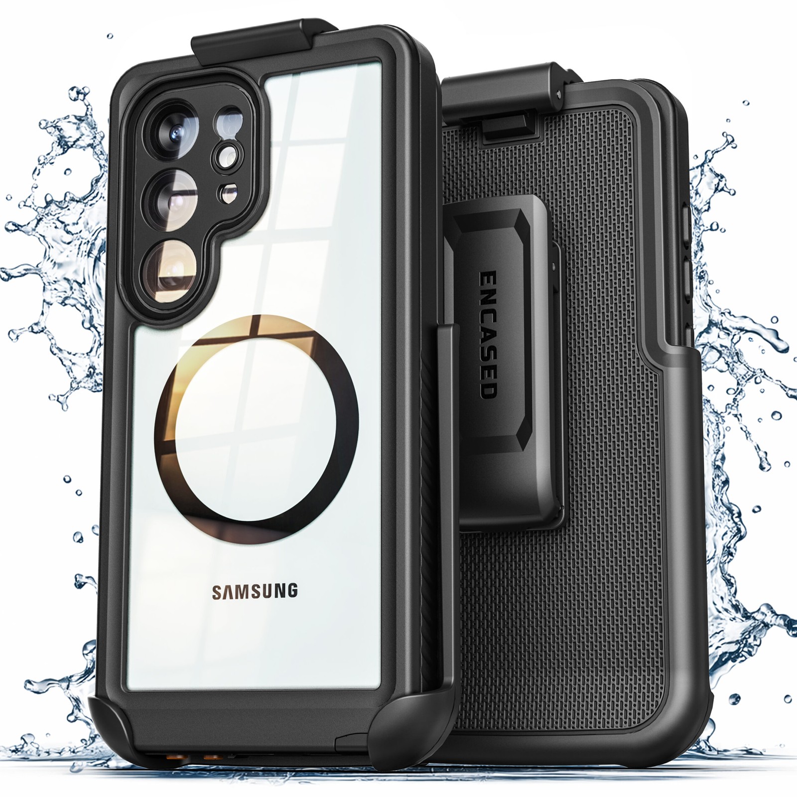 For Samsung Galaxy S26 Ultra Titan Waterproof Case with Holster