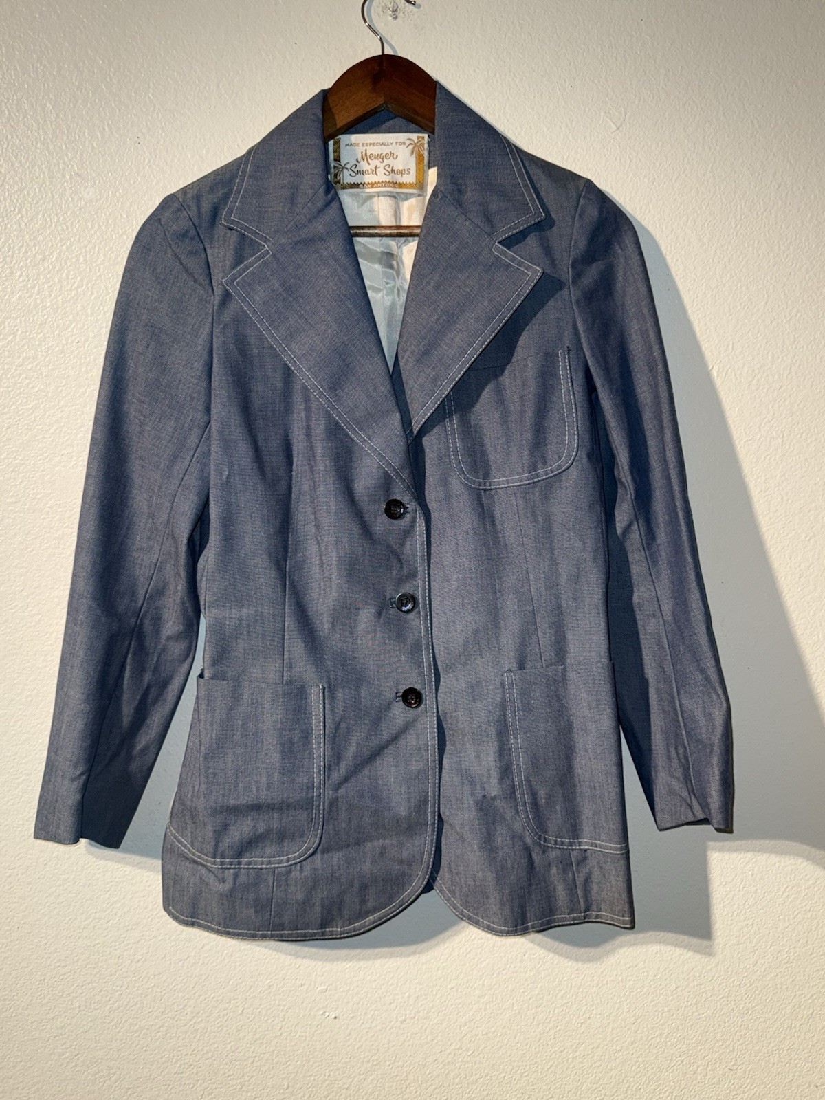 Vintage Mengar Hotel rare womens USA Antique Suit Blazer Jacket Rare 1950s Coat