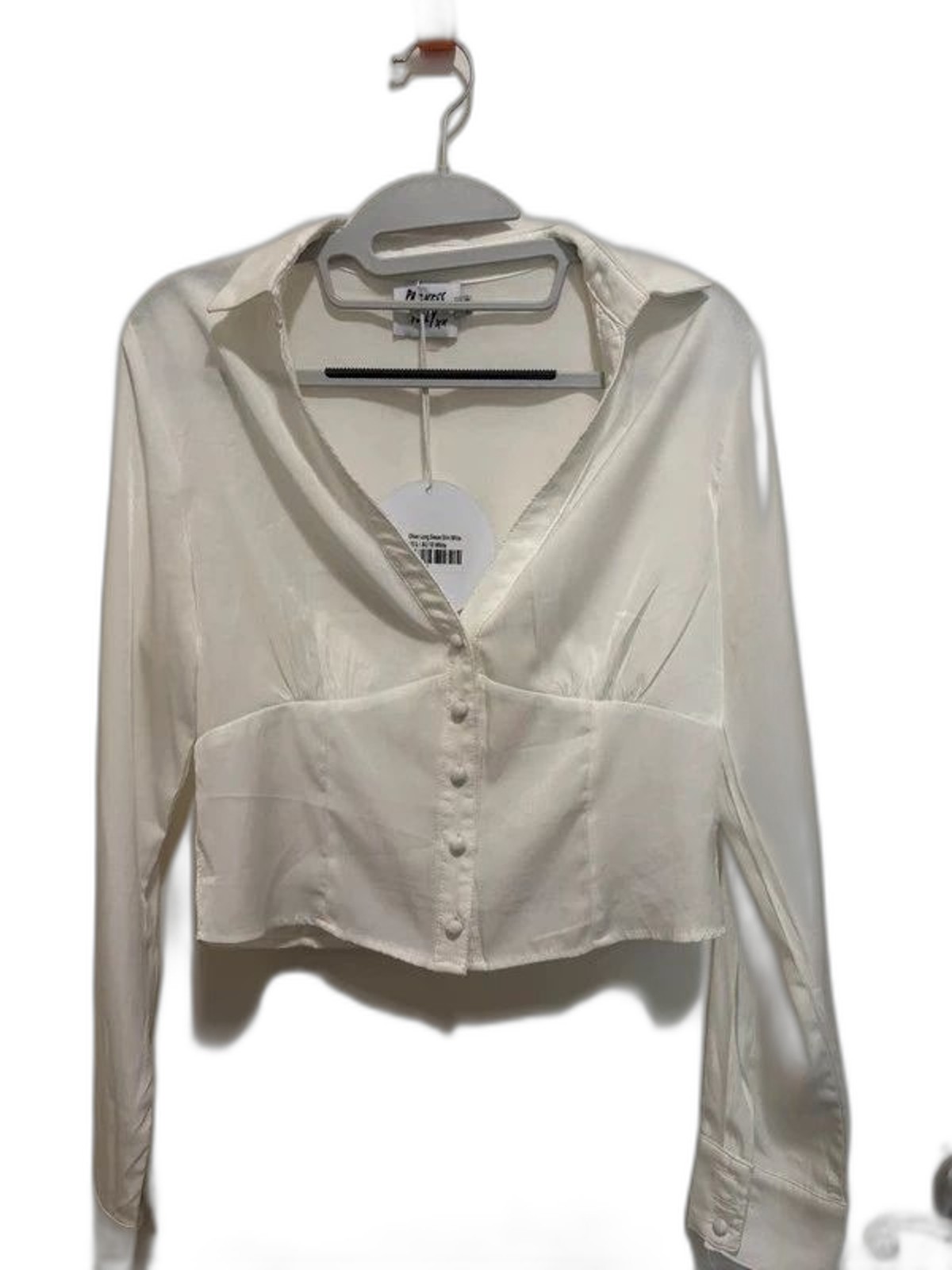 Princess Polly Oliver White Long Sleeve