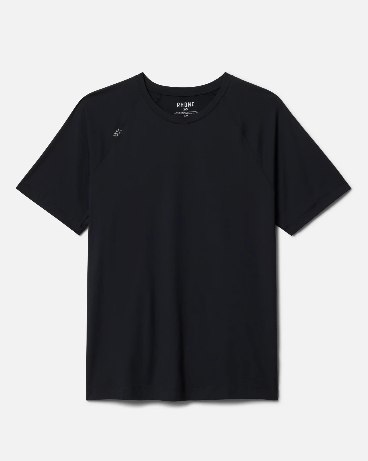 Rhone Reign T-Shirt - Black - Size Medium {Retail $68}