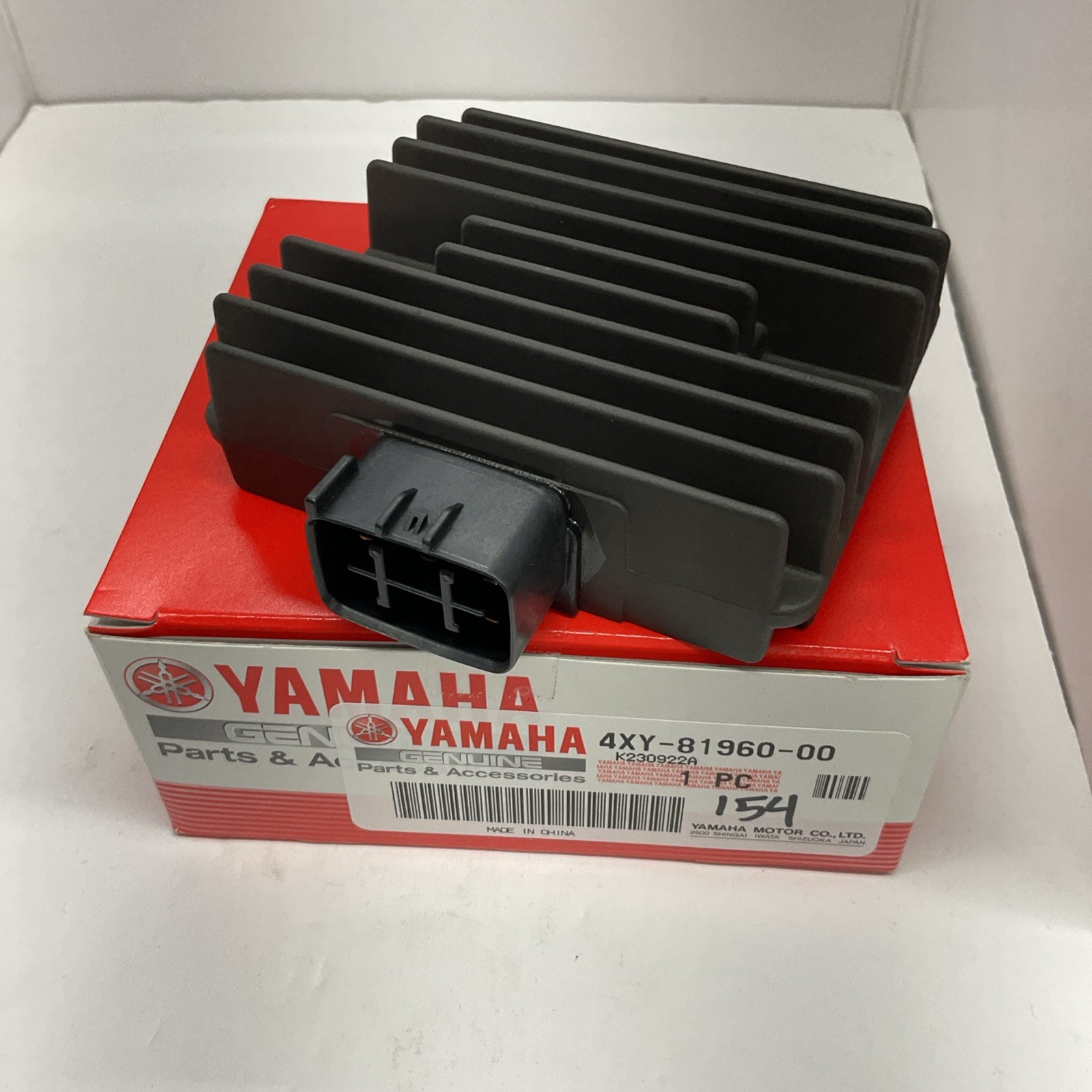 2006 - 2016 YAMAHA YZFR6 YZF R6 YZF-R6 OEM RECTIFIER REGULATOR 4XY-81960-00-00 2006 - 2016 YAMAHA YZFR6 YZF R6 YZF-R6 OEM RECTIFIER REGULATOR 4XY-81960-00-00