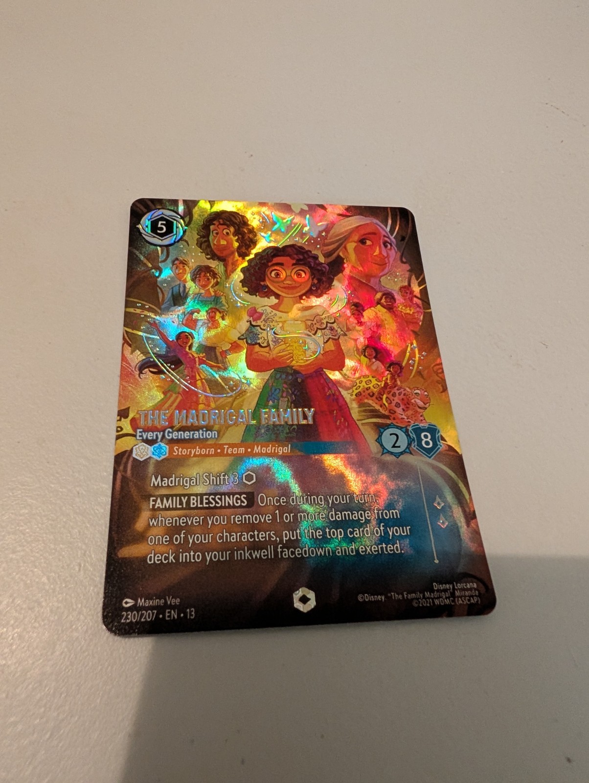 Disney Lorcana The Madrigal Family  230/207 Enchanted Foil