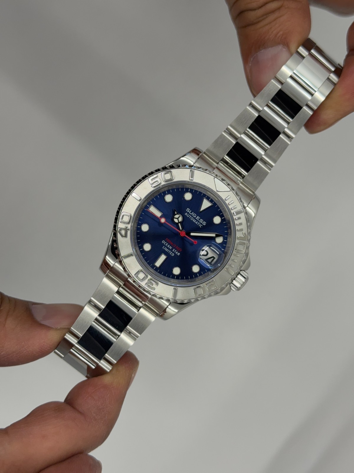 SUGESS Mechanical Automatic Watch w/ Original Packaging and Product Literature