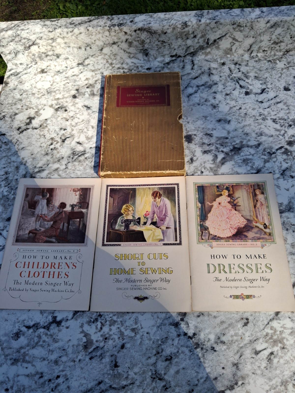 1930's Singer Sewing Library Vintage Original Booklets: Dresses & Kids Clothes