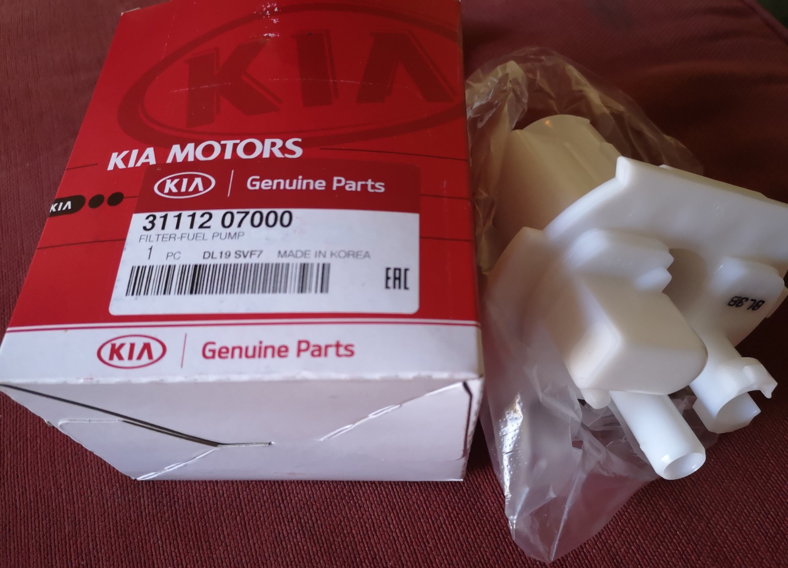 Genuine New KIA PICANTO petrol Fuel Filter 2004-2017 3111207000 Free Delivery