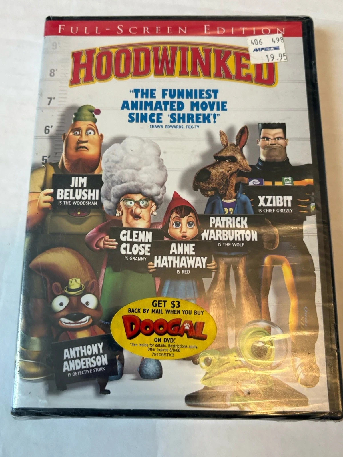 Hoodwinked (DVD, 2005) Jim Belushi Anne Hathaway Brand New & Factory Sealed Hoodwinked (DVD, 2005) Jim Belushi Anne Hathaway Brand New & Factory Sealed