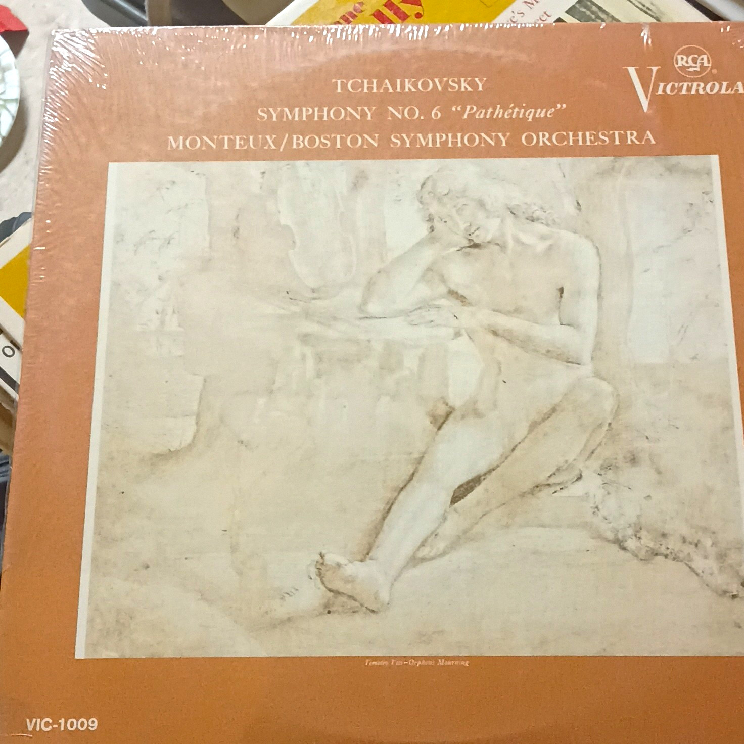 RCA Victor Tchaikovsky Symphony No. 6 Pathétique Monteux Boston VIC-1009 RCA Victor Tchaikovsky Symphony No. 6 Pathétique Monteux Boston VIC-1009