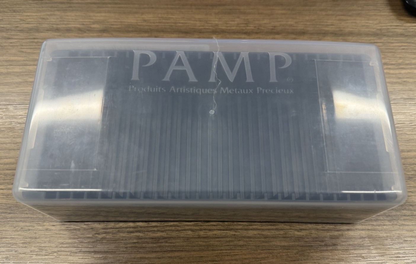 PAMP Suisse/Fortuna Bullion EMPTY Storage Box, 1st Generation Design